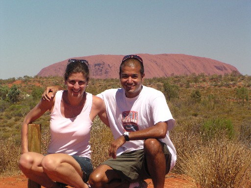 Ayers Rock, aka Uluru.