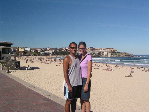 Famous Bondi Beach.