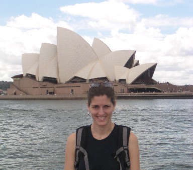 The Sydney Opera House.