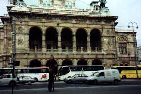 In front of the Staatsoper