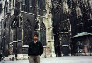In front of Stephansdom
