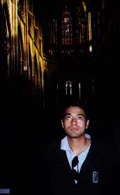 Inside the cathedral