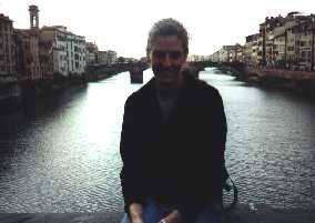Suhad at the Ponte Vecchio