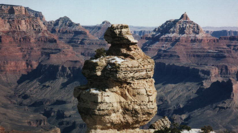 The impressive Grand Canyon.