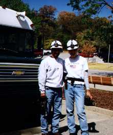 At the Visitor Center before the tour.