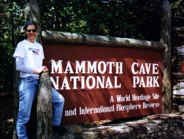 Entrance to the park.