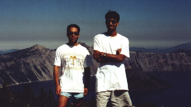 The view from the south.