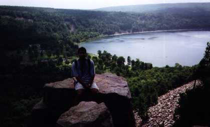 Devil's Lake from the north.
