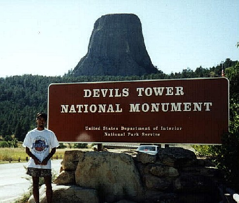 The infamous Devils Tower.